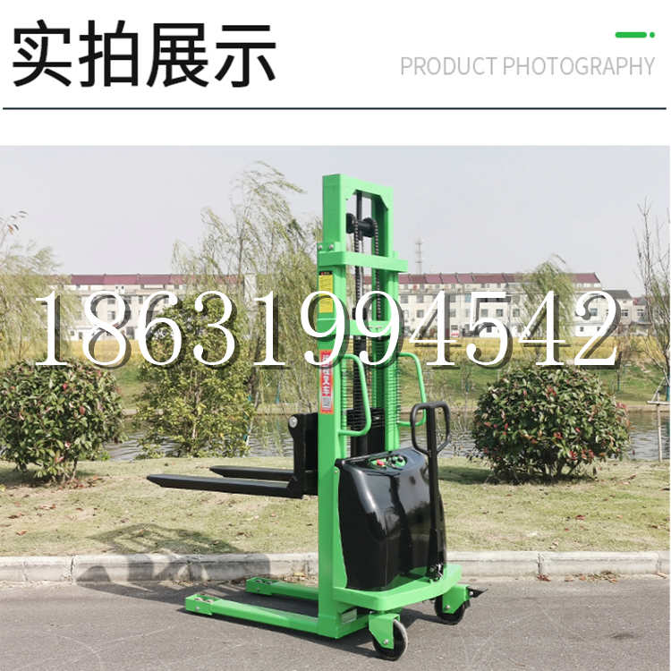 宁阳县电动叉车堆高车液压铲车电瓶1吨2吨站驾步行式小型全自动叉车